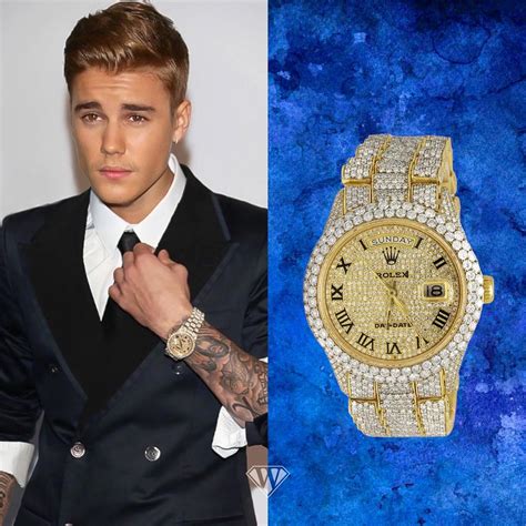 justin bieber rolex|Justin Bieber watches.